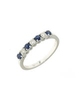 Ring Mirco Visconti Woman Vera  in White Gold Zaffiro 0.34 Ct GM105/20Z - GM105/20Z